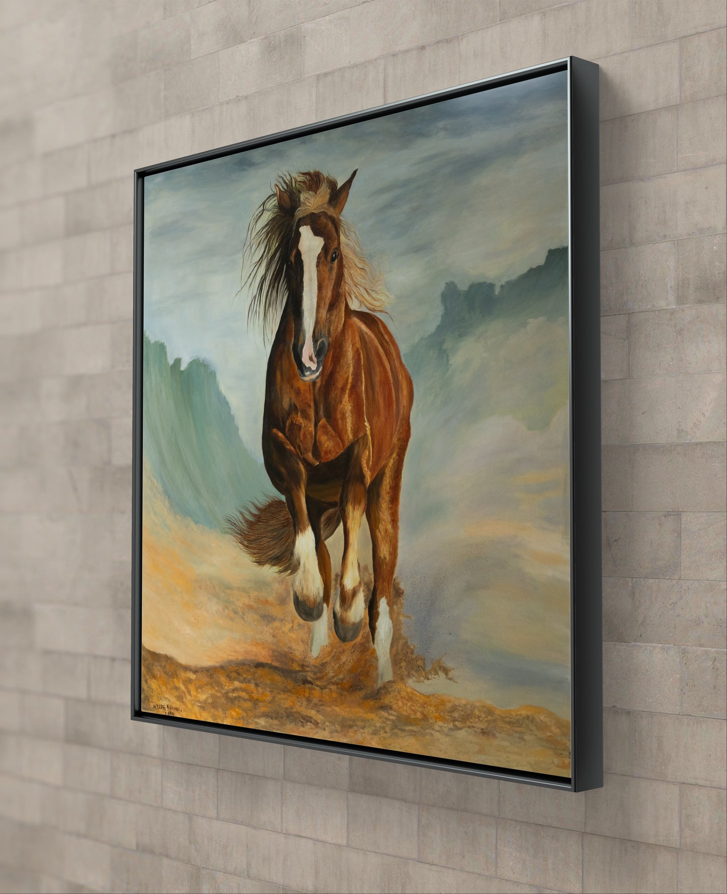 Riding the wind, breaking the wave"