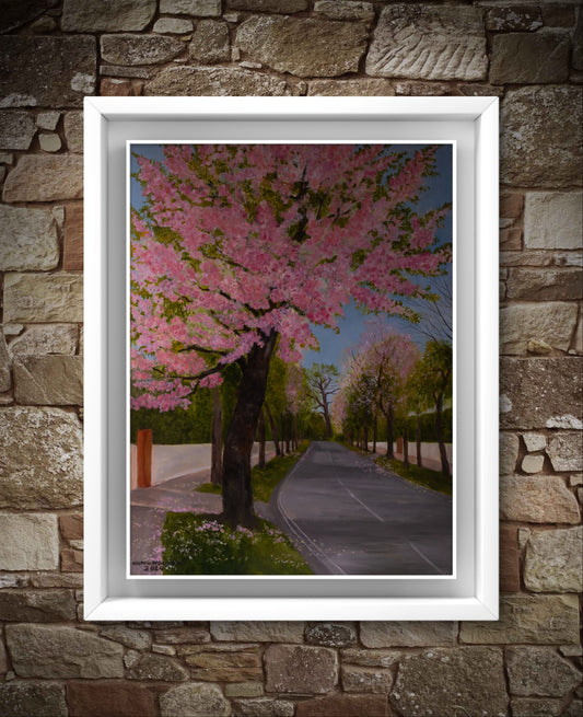 Blossom Lane in Greenfield Park Print