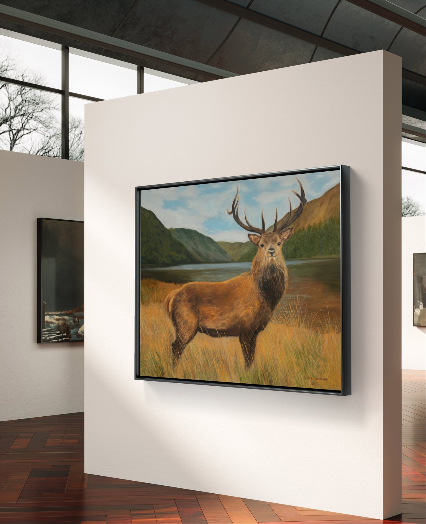 Mahestic Stag at Glendalough